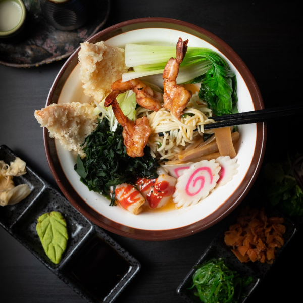 Grilled Seafood Ramen