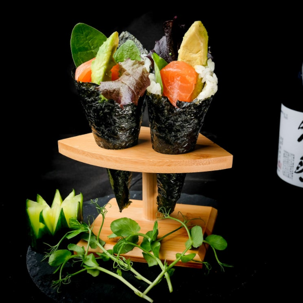 Salmon Avocado Temaki