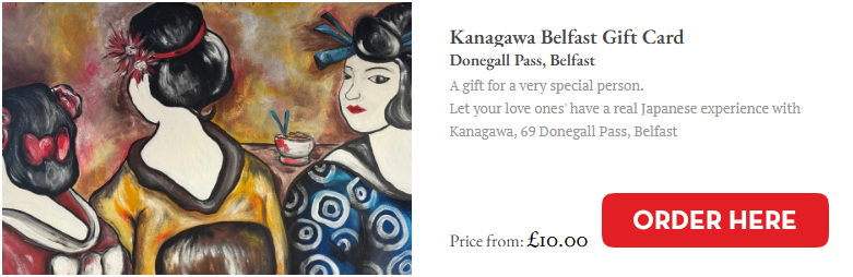 Kanagawa Donegall Pass Gift Cards